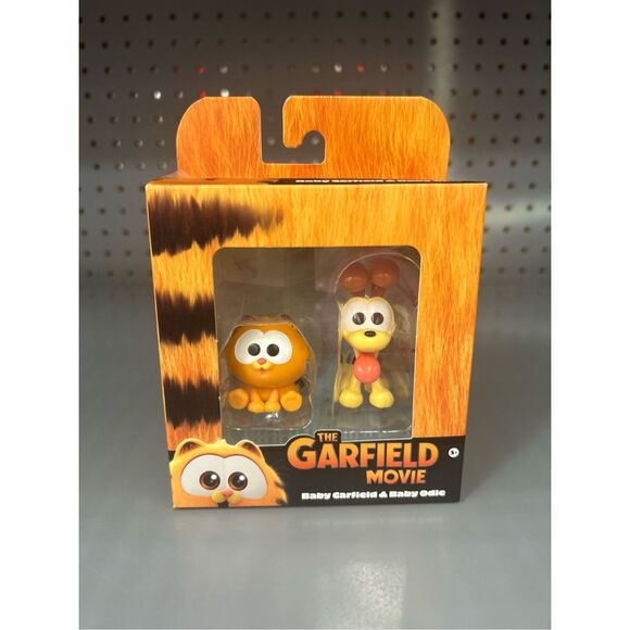 The Garfield Movie - Baby Garfield & Baby Odie 2 Pk Mini Collectible Figures - Picture 4 of 4